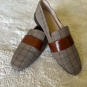S by Stella Plaid Loafer for women’s dress shoes size 36.5